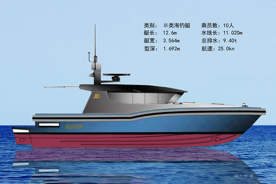 海钓船12.6m